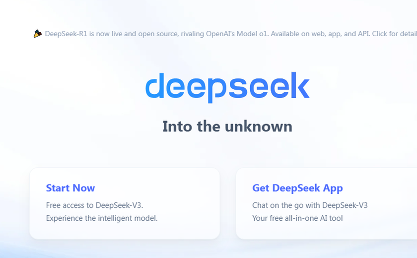 Deepseek restringe novos cadastros e mantém apenas registros de números de telefone da China