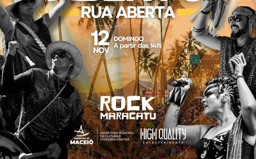 Coletivo Rock Maracatu realiza ensaio aberto na Ponta Verde neste domingo