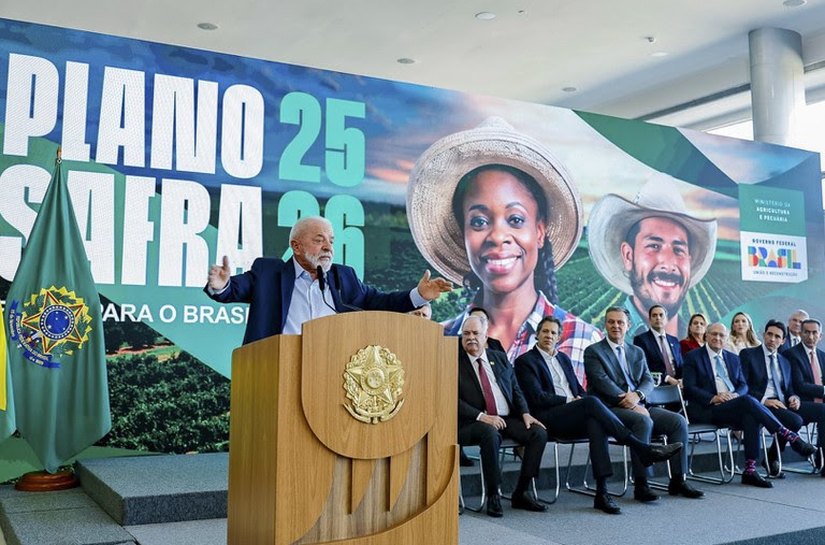 'Queremos consolidar o Brasil como celeiro do mundo', diz Lula ao lançar Plano Safra 2025/2026
