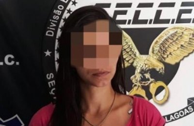 Mulher foragida de Goiás é presa em Maceió