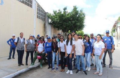 Mutirão da dengue elimina focos do Aedes Aegypti em Penedo