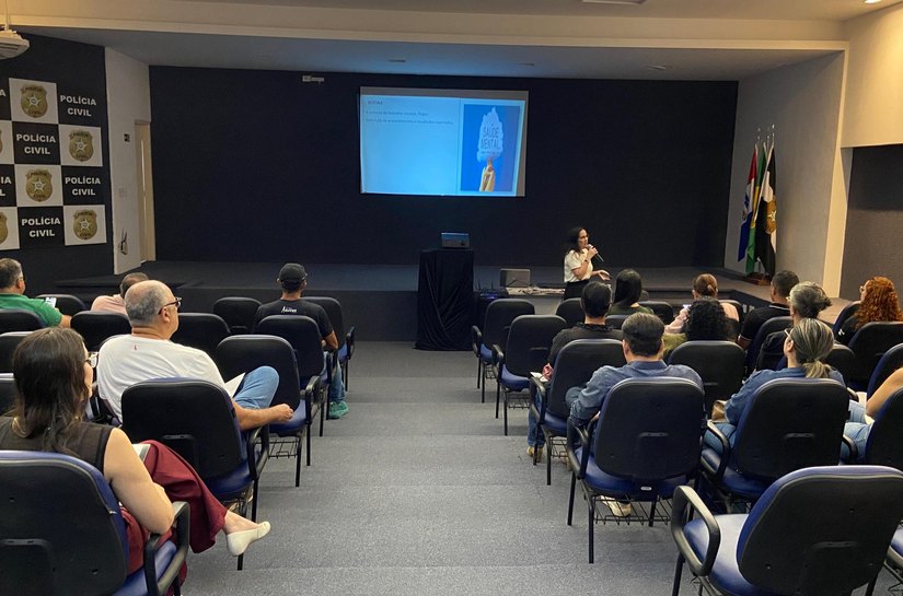 Polícia Civil promove palestra do Janeiro Branco com foco na saúde mental dos servidores