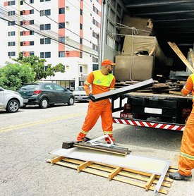Alurb realiza mutirão de coleta de volumosos no Conjunto Carminha, neste sábado(31)