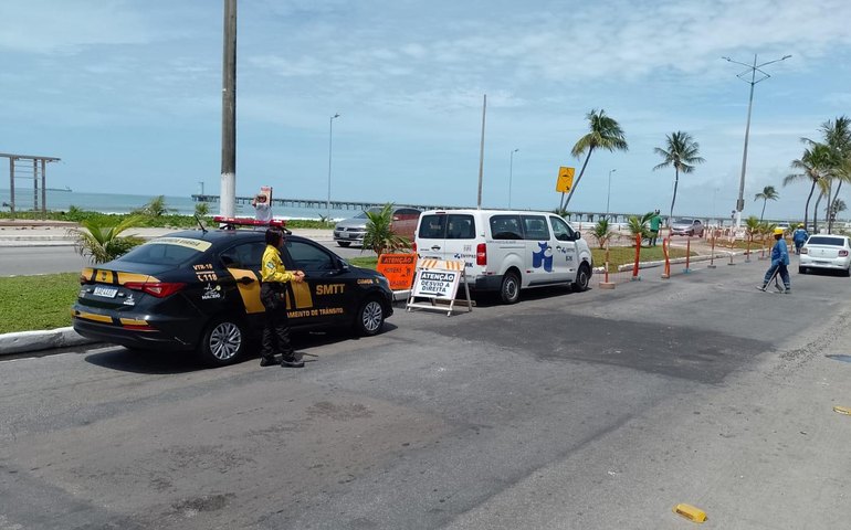 Trânsito na Avenida Assis Chateaubriand será alterado para serviço de manutenção na rede pluvial