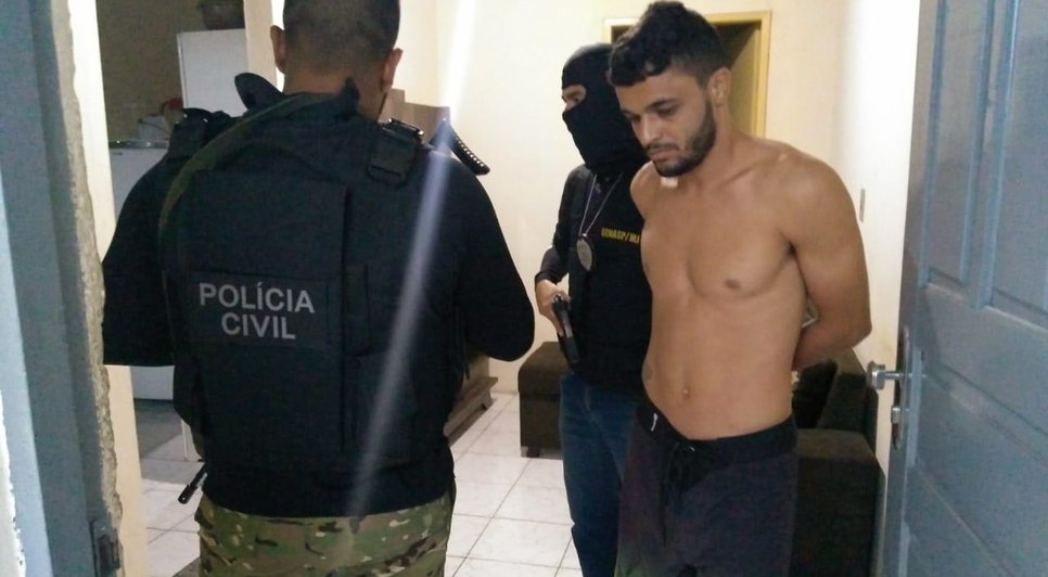 prisão operação prender suspeitos de envolvimento na morte de Rafael mecânico