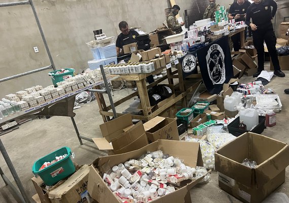 Operação desmantela esquema de medicamentos falsificados e anabolizantes em Alagoas
