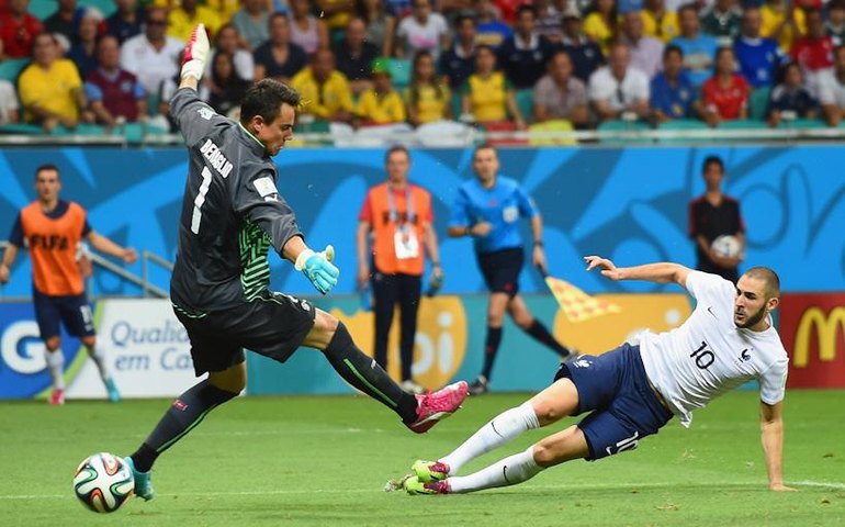 Vitória da França sobre a Suíça aumenta ainda mais a média de gols da Fonte Nova