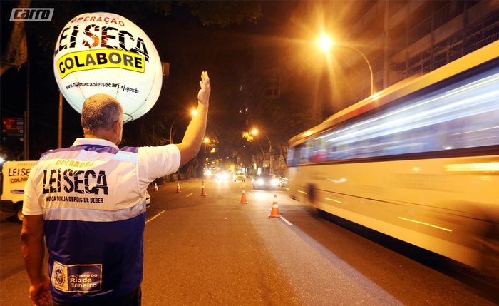 Lei Seca durante fiscalização nas rodovias