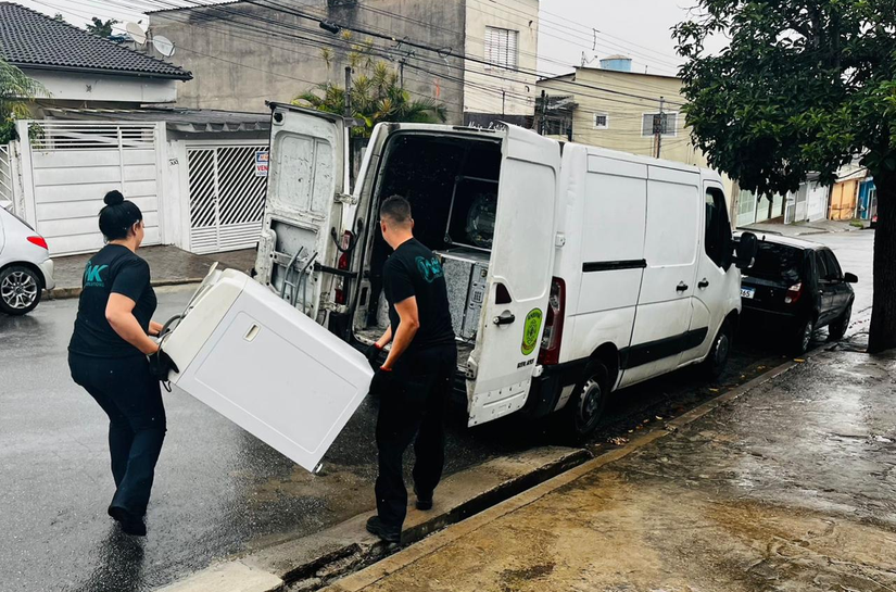 Coleta domiciliar gratuita de eletrodomésticos sem uso atende todos os municípios do Brasil