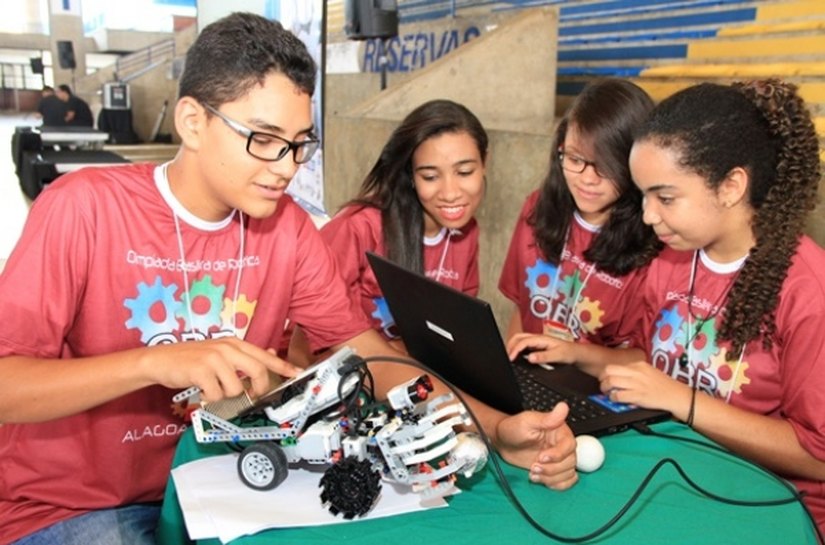 Estudantes apresentarão projetos na Olimpíada Brasileira de Robótica