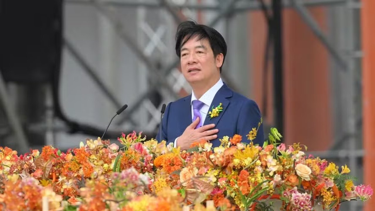 Em discurso de posse, novo presidente de Taiwan pede paz e fim das 'intimidações' da China