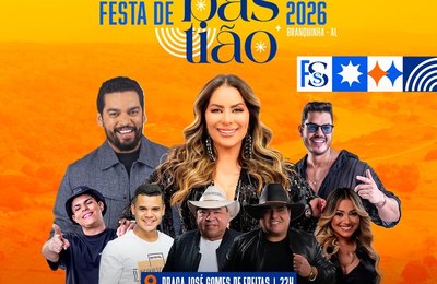 Prefeitura de Branquinha anuncia programação artística da festa de São Sebastião