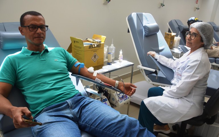 Hemoal realiza coleta de sangue itinerante em Coruripe nesta quinta-feira
