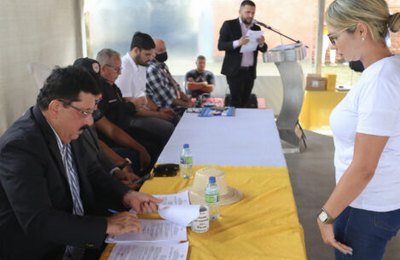 Prefeito Gilberto empossa 111 novos Guardas Municipal em Rio Largo