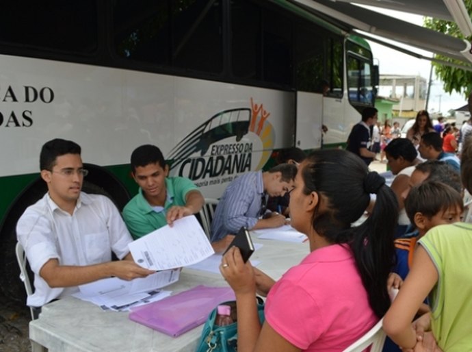 Municípios do Norte alagoano recebem os serviços do Expresso da Cidadania
