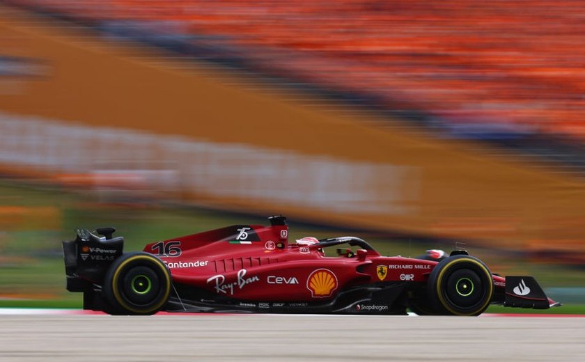 GP da Áustria: Leclerc coloca Ferrari no topo na casa da RBR