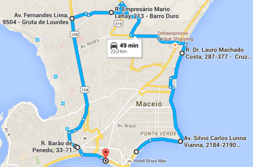 Tocha olímpica em Maceió: confira interdições no trânsito