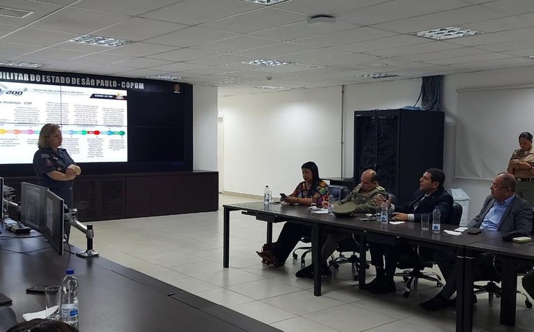 Implantação de câmeras corporais é tema de visita realizada pelo MP à PM de São Paulo