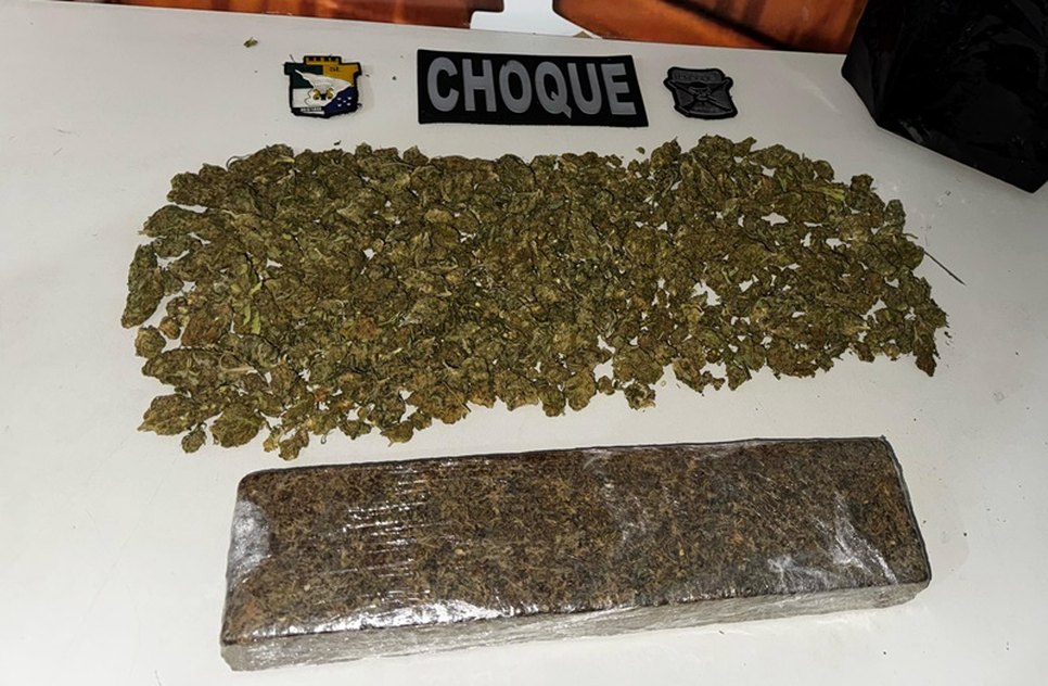 tráfico de drogas maconha / Foto: Foto: SSP/ Divulgação