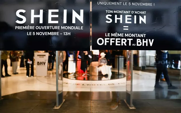 Premiê da França suspende site da Shein por até 48 horas