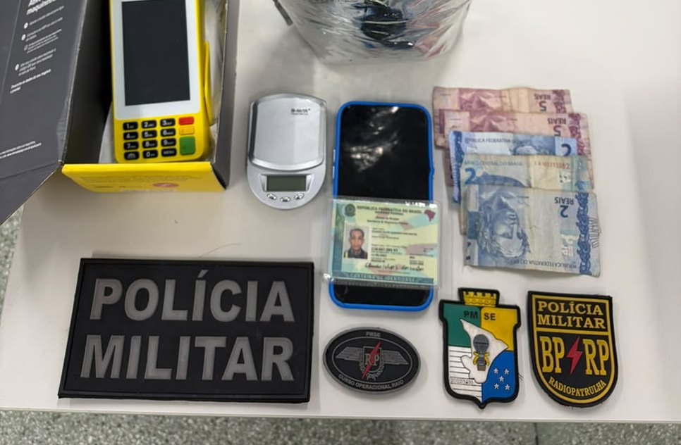 Apreensão de drogas / Foto: PMSE