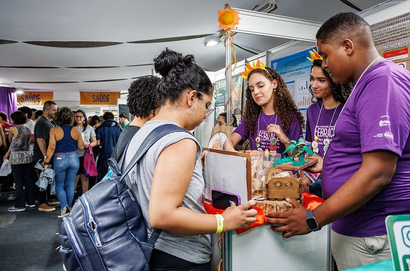 Estudantes de Alagoas apresentam projetos científicos na Febrace 2026