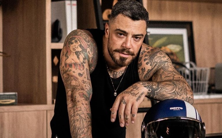 Felipe Titto se encontra com Tom Cruise e ator manda recado para o Brasil