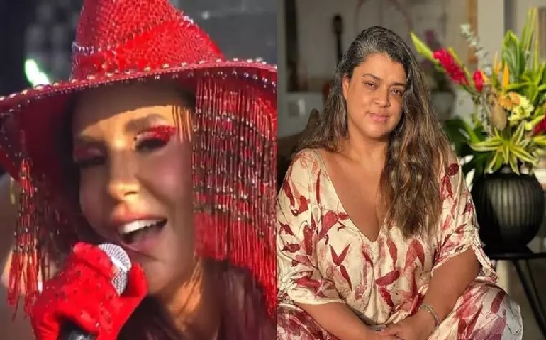 Preta Gil se emociona com homenagem de Ivete Sangalo: ‘Você é o Carnaval’