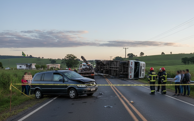 Seis pessoas da mesma família morrem em acidente de carro ao voltar da praia no Paraná