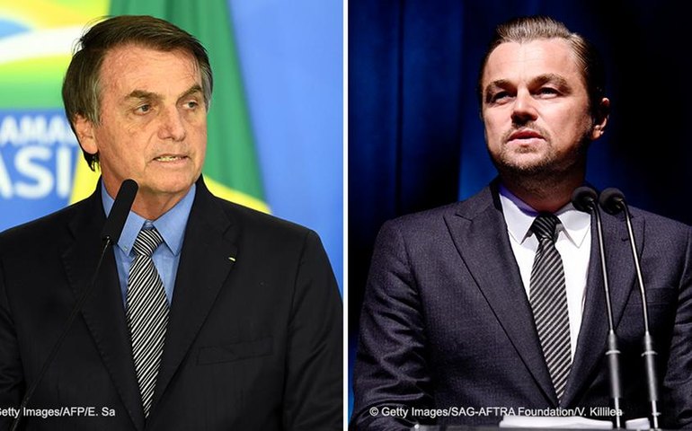 Leonardo DiCaprio faz tuíte apoiando a campanha &#8216;Defund Bolsonaro&#8217;