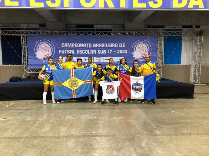 Alagoas estreia com vitória no Brasileiro de Futsal Escolar