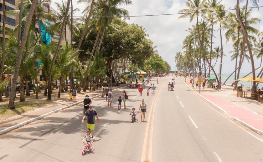 Rua Aberta, na Ponta Verde, funcionará na próxima quinta-feira (8)