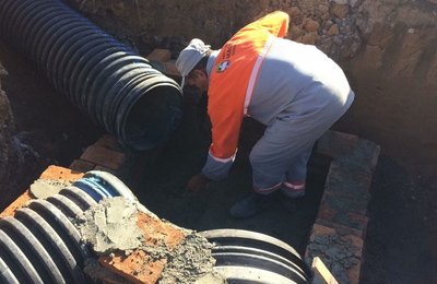 Implantação de galerias no acesso à Ceasa vai prevenir alagamentos