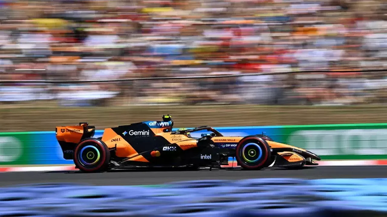 Norris lidera TL3 do GP da Hungria de F1 e desbanca Hamilton e Antonelli