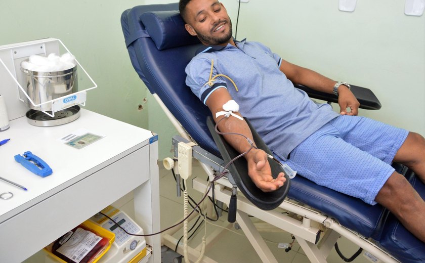 Hemoal recebe doadores de sangue no Feriado da Consciência Negra