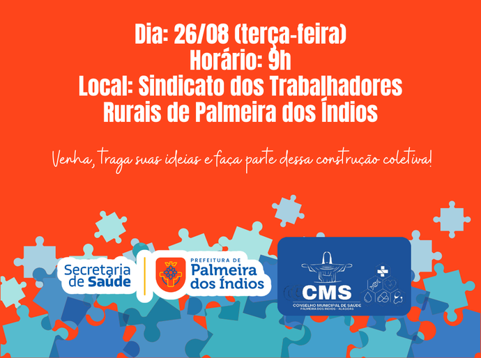 Prefeitura de Palmeira realiza oficinas para construir o Plano de Saúde dos próximos 4 anos