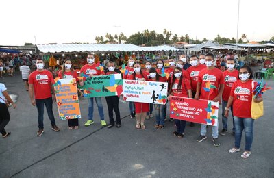 Marechal: Assistência Social realiza campanha de combate ao trabalho infantil