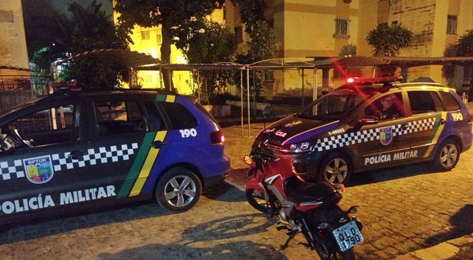 policia recupera carro / Foto: Foto: PM/SE