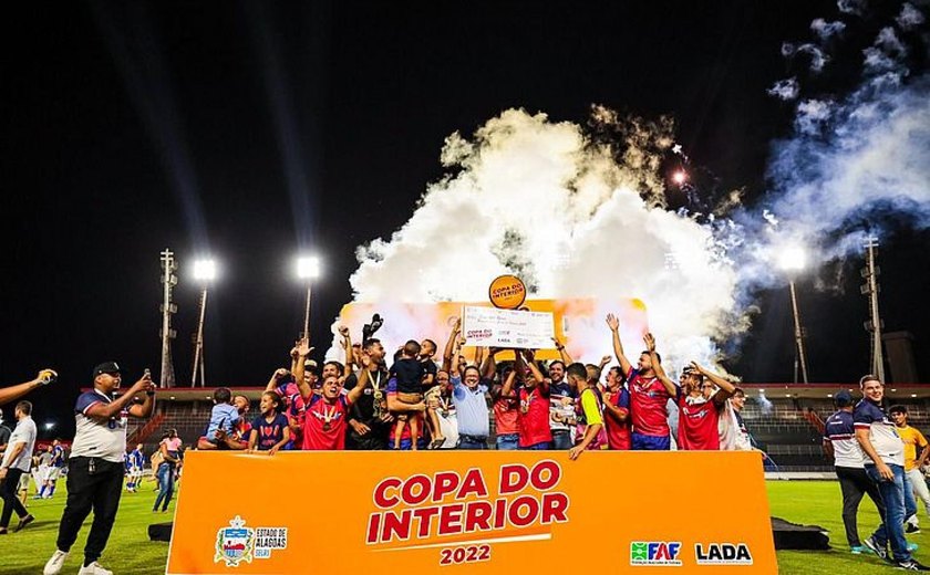 Terceira edição da Copa do Interior de Futebol começa neste domingo