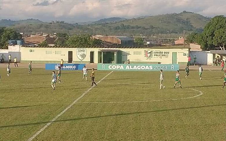 Coruripe joga bem e sai com empate em jogo movimentado contra o Zumbi, fora de casa