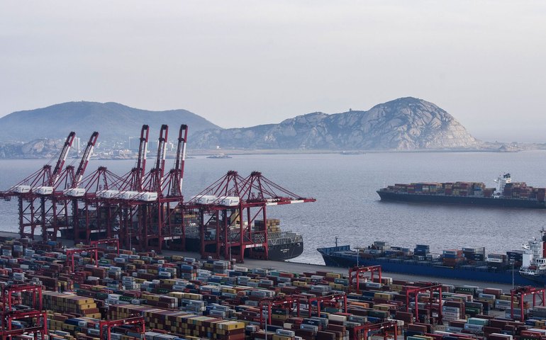 Comércio exterior da China bate recorde e alcança US$ 6,35 trilhões em 2025, aponta alfândega