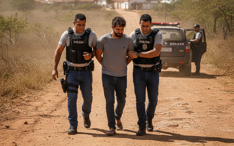 Ação conjunta entre polícias de Alagoas e Mato Grosso resulta na prisão de suspeito de homicídio em Feira Grande