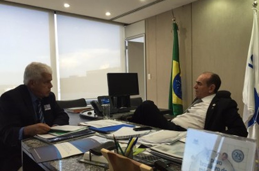 Secretário participa de audiência com o ministro da Saúde