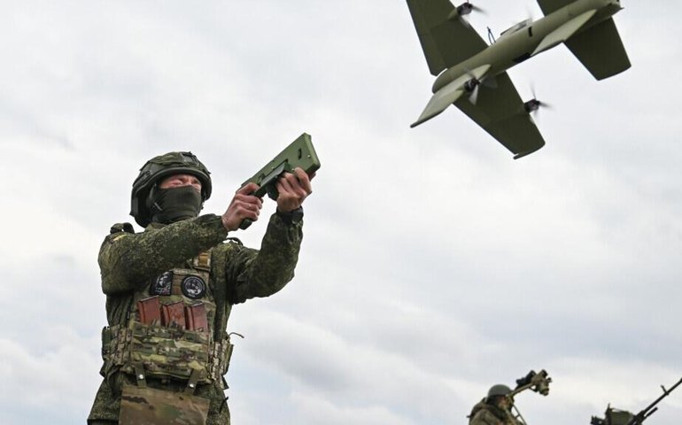 Drone interceptor russo Yolka derruba drones ucranianos e reforça proteção de civis