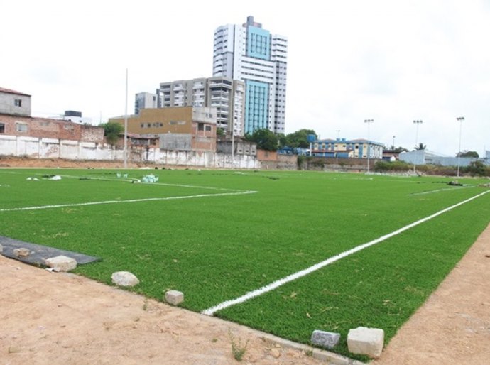 Estado entrega em janeiro ao Cepa campo de futebol e pista de atletismo modernos