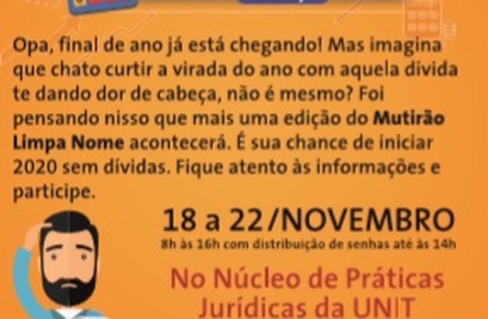 MUTIRÃO LIMPA NOME