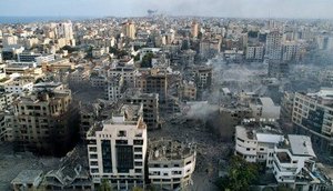 faixa-de-gaza-israel-hamas-afp-10102023073054266 / Foto: Foto: Belal Aa Sabbagh