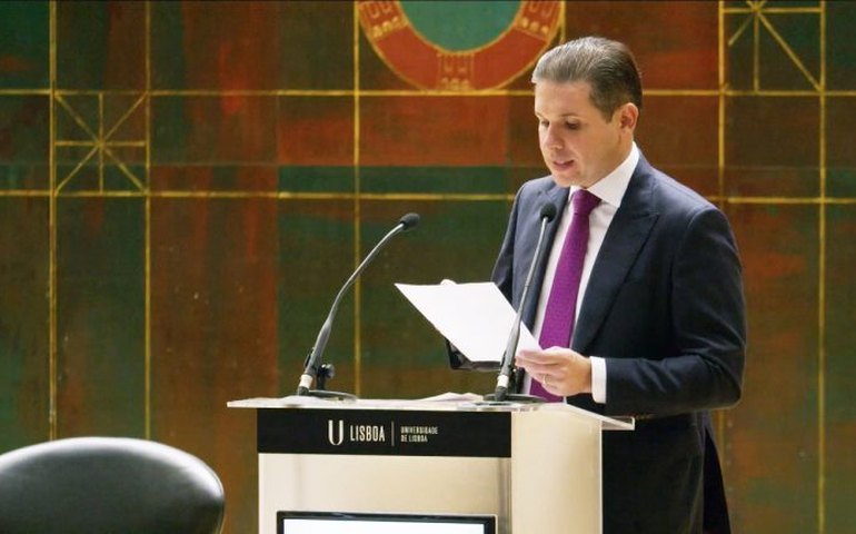 Hugo Motta defende democracia e cooperação entre países no Fórum de Lisboa