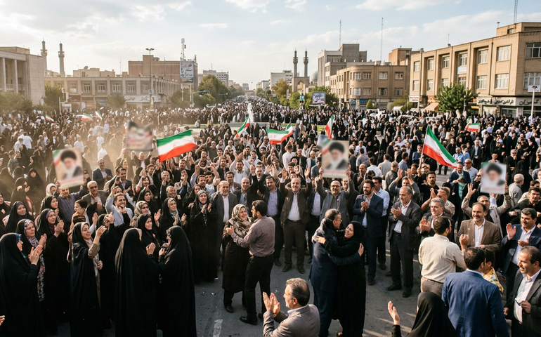 Iranianos celebram escolha de novo Líder Supremo