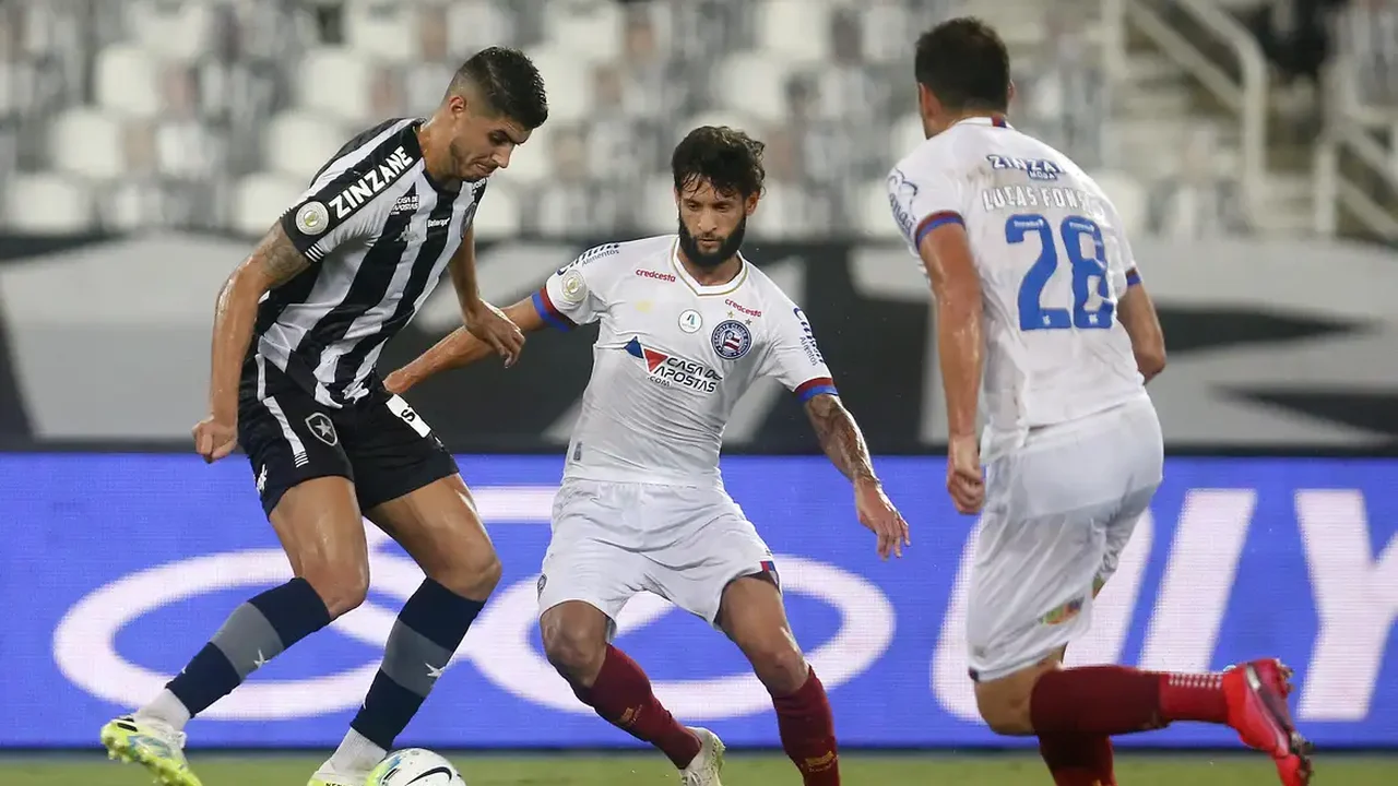 Bola de Cristal prevê derrota e rebaixamento do Bahia e Botafogo fora do G4; veja probabilidade jogo a jogo
